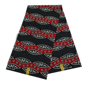 Custom African Printed Textile Fabric China Manufacturer Cloth Material Fabric For Dresses