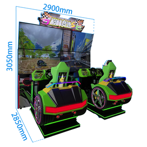 Đồng tiền hoạt động video đua mô phỏng ghế máy mô phỏng đua Máy Arcade trò chơi lái xe trò chơi xe máy để bán - Product Image 4