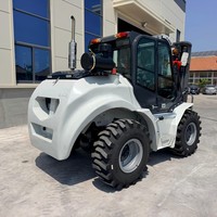 Chariot élévateur tout-terrain 3 tonnes 4x4 de fabrication chinoise, chariot élévateur diesel intégré hors route avec moteur Cummins pour la construction
