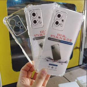 เคสฝาครอบโทรศัพท์มือถือ TPU นิ่มกันกระแทกขนาด1.5มม. สำหรับ <span class=keywords><strong>VIVO</strong></span> V5 <span class=keywords><strong>V9</strong></span> V17 V19 V20 V21 V23 V25 V27 V29 V30 V40 - Product Image 4