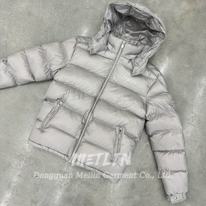 Veste d'hiver rembourrée à fermeture éclair personnalisée de haute qualité pour hommes et femmes - Product Image 3