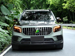 ชุดแต่งคาร์บอนไฟเบอร์สำหรับ Mercedes-Benz GLB180 200  ประกอบด้วยลิ้นกันชนหน้าแบบอัพเกรด ดิฟฟิวเซอร์ ฝากระโปรง สปอยเลอร์ สภาพใหม่ - Product Image 2
