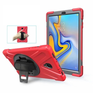 Estuche resistente <span class=keywords><strong>a</strong></span> prueba de golpes con soporte de 360 grados/correa de mano para Samsung <span class=keywords><strong>Galaxy</strong></span> <span class=keywords><strong>Tab</strong></span> <span class=keywords><strong>a</strong></span> 10,5 pulgadas T590/T595 - Product Image 2