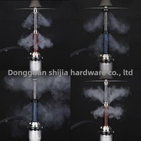 Accessoire de chicha cylindrique pour commerce transfrontalier, dispositif d'effet de fumée à ressort pour chicha, modèle Versa Hookah
