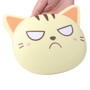 Aimant de réfrigérateur tête de chat mignon en plastique souple, cadeau promotionnel, impression numérique - Product Image 5