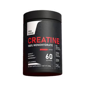 Mujeres Micronized Creatine Monohydrate Powder Suplementos Logotipo personalizado Raw 300g Creatine Powder Gym - Product Image 1