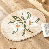 Tapis de jeu pour enfants, synthétique en cachemire, arc-en-ciel, Long Pile, doux, carpette de sol