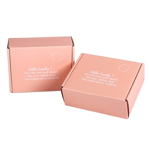Small Cardboard Nude Pink Fedora Hat Shipping Boxes Packaging Paper Gift Box