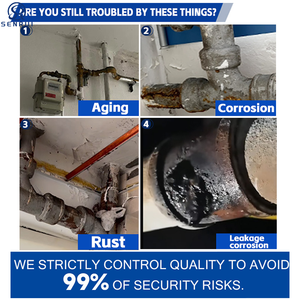 Accesorio de Tubería de <span class=keywords><strong>Hierro</strong></span> Maleable Galvanizado Negro, Niple, Cruz, T de 1/2, 3/4 y 4 Pulgadas con Rosca BSPT NPT, Sistema de Protección Contra Incendios - Product Image 2