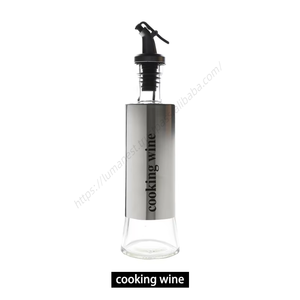 Botella de Vidrio al por Mayor para Aceite, 300ml, Transparente, para Cocina, Vino, Salsa de Soja, Vinagre - Product Image 4