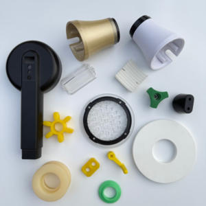 مقبض بلاستيكي مربع عالي الجودة مصنوع في الصين، غلاف بلاستيكي شفاف أسود، مقبض بلاستيكي دائري - Product Image 2