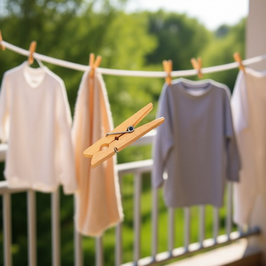 ILAN Mollette in Legno 4,8 Cm 20 Pezzi per Asciugare il Bucato - Product Image 3