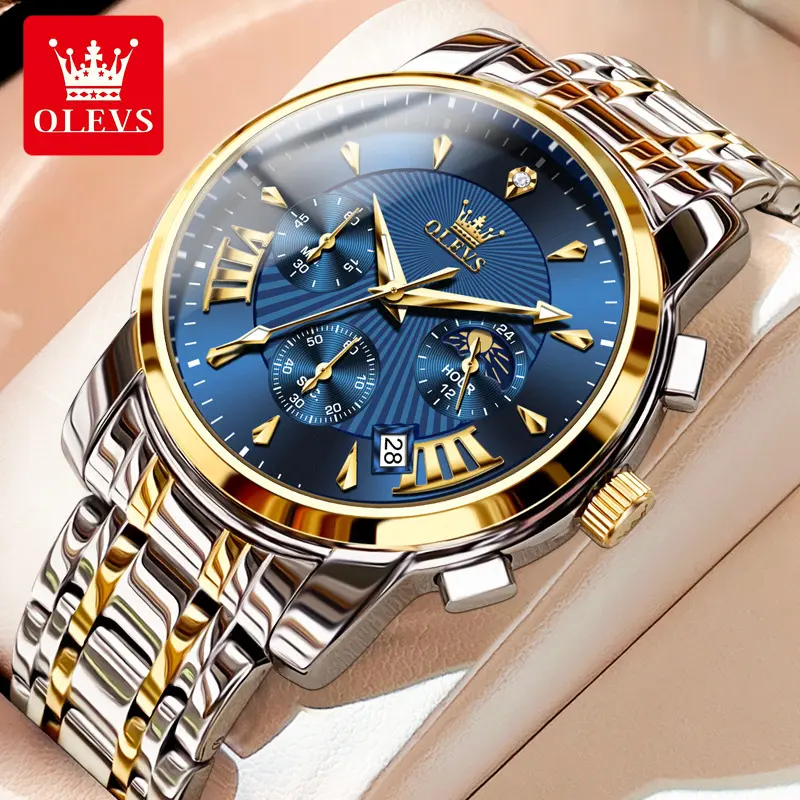 Hot Sale OLEVS Uhr Herren Sport uhren Trend produkte Uhren Quarz Armbanduhren Relojes OEM akzeptieren