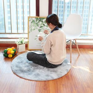 Tapis en fourrure 100 % polyester, moelleux, à poils moyens, poids 1500g, tapis shaggy réversible, adapté aux animaux domestiques, antidérapant pour salon - Vente en gros - Product Image 2