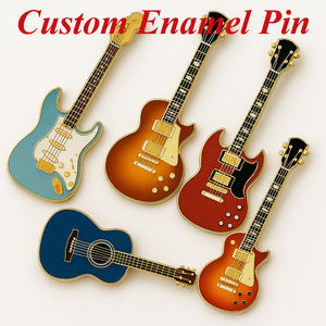 Pin de Solapa Personalizado al por Mayor con Logotipo de Metal Esmaltado, Lindo y de Alta Calidad, Regalo para Amantes de la Música, Violín, Nombre, Regalo Promocional - Product Image 4