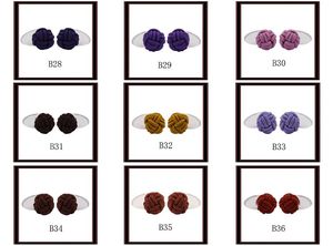 Cổ điển rắn màu lụa Khuy măng sét cho nam giới đàn hồi nút duy nhất với nút nhựa cho quà tặng tiệc cưới - Product Image 5