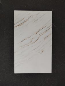 Comptoirs de cuisine contemporains de style moderne Plateaux de vanité et dessus de table Usine directe Calacatta Dalles de pierre de quartz artificiel - Product Image 2