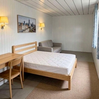 Cabane de Vacances Détachable Préfabriquée en Conteneur, Hébergement Touristique en Acier de 20 Pieds