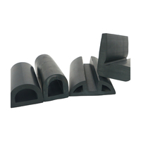 Bande de protection en caoutchouc marin profil D EPDM pour quai, ponton, jetée, amarrage, absorption des chocs, longueur personnalisée, OEM