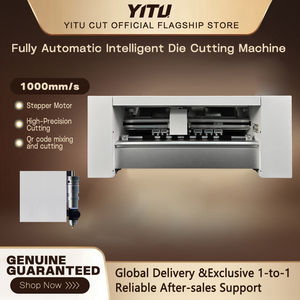 Máquina de corte de etiquetas con motor paso a paso de un solo cabezal H370S 1000mm/s 2000g de alta presión para corte de vinilo, papel y cartulina - Product Image 1
