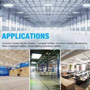 Luminaire linéaire à courant constant et variateur de lumière, AC100-277V, 150-185 LPW, IP65, durée de vie 50 000 heures, lumière du jour 6000K, garantie 5 ans - Product Image 4