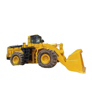 Chargeuse sur pneus Komatsu japonaise d'occasion Tracteur Komatsu WA600 4x4 avec chargeur Mini chargeuses WA600 Komatsu WA600 prix bas - Product Image 1