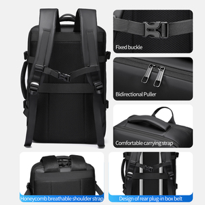 Thiết Kế MKW-7057 Tùy Chỉnh Trọng Lượng Nhẹ Bền Trường Ba Lô Túi Du Lịch Không Thấm Nước Ba Lô Công Suất Lớn Máy Tính Xách Tay Ba Lô - Product Image 6