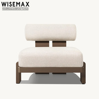 WISEMAX FURNITURE Mobilier d'extérieur moderne, ensemble de canapés imperméables de haute qualité, table basse de jardin, chaise longue pour jardin et terrasse