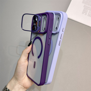 Cho iPhone 17 trường hợp trong suốt với ống kính chủ rõ ràng Magnetic điện thoại di động bìa cho Iphone 17 Pro Max 17 không khí 16 15 14 13 12 11 - Product Image 4