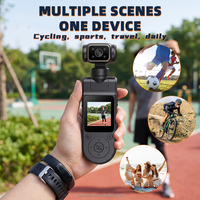 Portable Sport Camera Rotatable HD Night Vision Live 4k Action Camera Bike Pocket Camcorder 4k Vlogging Camera Action CameraX20