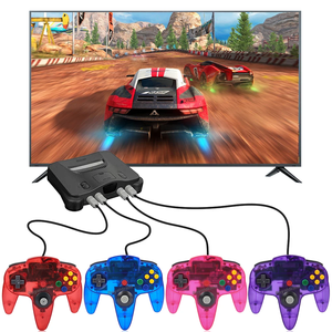 Аксессуары для проводных игр ПК <span class=keywords><strong>USB</strong></span> проводной джойстик контроллер Джойстик N64 контроллер геймпад для классического Nintend 64 консоль N64 - Product Image 5
