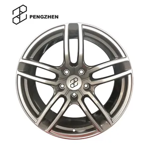 Pengzhen Black And Silver Five Spoke 18 Inch 5 Holes 5x120 Customized Forged Wheels Rim For Land Rover