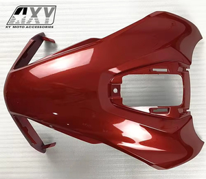 Scooters cubierta frontal negra brillante carenado de faro para hondas dio 110 piezas de cuerpo de motocicleta de plástico ABS - Product Image 4