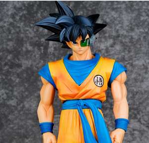 28CM Dragon Super Saiyan Enfants <span class=keywords><strong>Goku</strong></span> DBZ Double Tête Dessin Animé Japonais Recueillir Jouet Statue Anime PVC Figure - Product Image 2