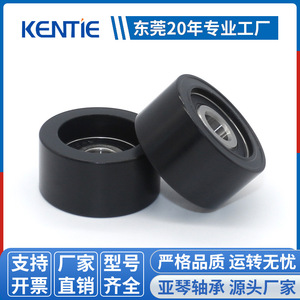 Fabricant de roulements fournit des poulies robustes 6200RS avec des roues plates en plastique PK330 10*38*19mm - Product Image 4