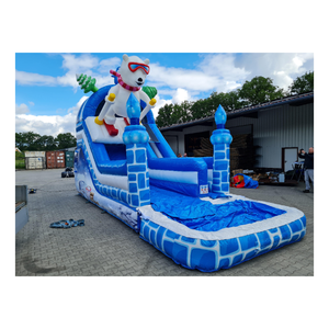 Scivolo gonfiabile con piscina-<span class=keywords><strong>orso</strong></span> polare scivolo gonfiabile giocattolo gioco per bambini adulti (CE,EN14960 e EN71 approvato) - Product Image 1