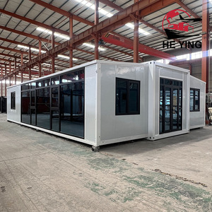 20FT 40FT camera da letto 2/3 cina pieghevole espandibile casa contenitore prefabbricata casa Mobile portatile con bagno e cucina - Product Image 1