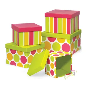 Customized large cardboard storage <b>boxes</b>; festival <b>gift</b> - Product Image 6