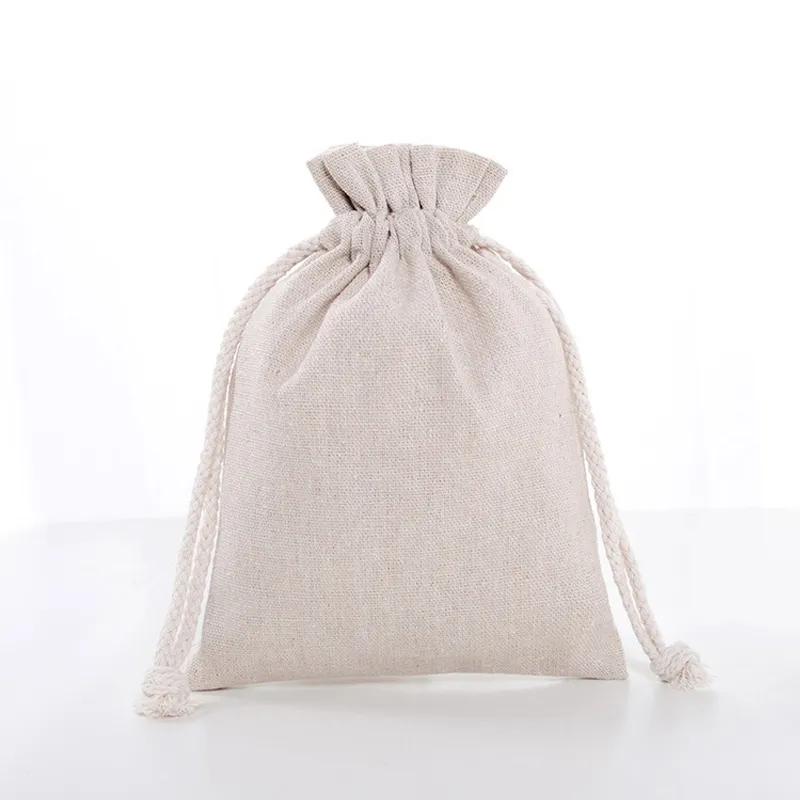 Eco organico garza di cotone borsa in tessuto mesh tea bag