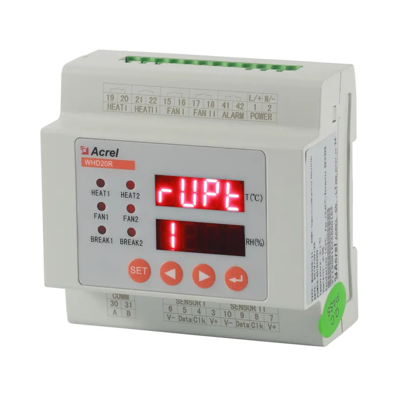 Acrel WHD20R-11 High-precision iot wireless Sensor din rail temperature and humidity measurement controller