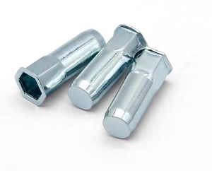 <span class=keywords><strong>Tuercas</strong></span> de remache de acero al carbono pulido tipo M4 M5 M6 selladas, con cabeza redonda y moleteadas, impermeables, tipo cerrado - Product Image 5