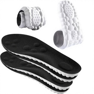 2 Pares de Plantillas de Espuma Viscoelástica con Tecnología 4D Cloud en Forma de U, Súper Suaves y Cómodas, con Soporte de Arco y Protección para los Pies (Negro, Hombre, Tallas US 8-11) - Product Image 3