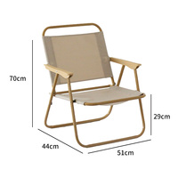 Chaise de plage pliable de bonne qualité pour se détendre en plein air, chaise de voyage, chaise de camping portable, chaises pliantes