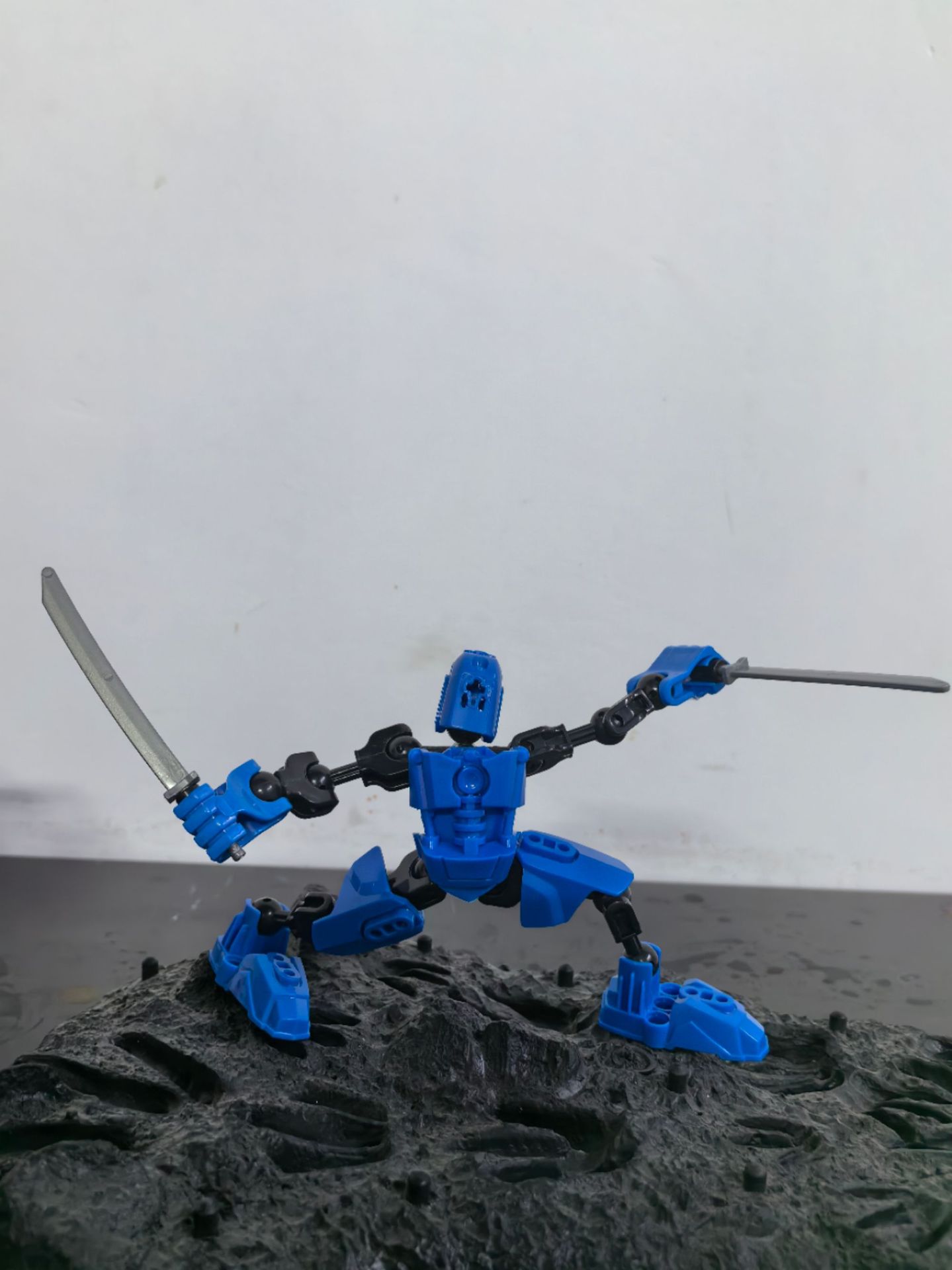 New cute robot blue 42g