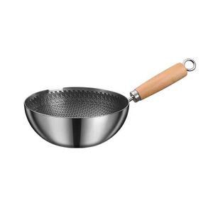 Sartén Antiadherente de Acero Inoxidable 304 con Superficie de Panal, Compatible con Estufas de Inducción y Gas, para Cocina, Venta al por Mayor - Product Image 2