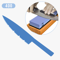 Piedra de afilar de doble cara duradera de grano fino y grueso, herramienta afiladora de cuchillos de cocina, ¡gran oferta!