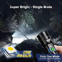 Lampe de poche extérieure en alliage d'aluminium Offre Spéciale avec écran d'affichage Portable 5000mah batterie externe multifonction pour Camping d'urgence