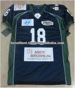 Maillot de Football américain pour hommes, vêtements de sport d'équipe personnalisés - Product Image 6