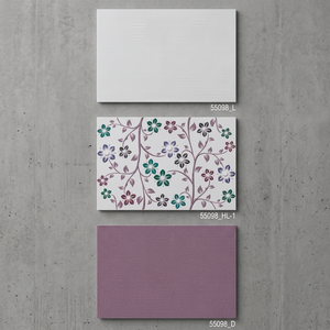 High-Quality 300x450mm Glossy Ceramic <b>Wall</b> Tiles, Modern 3D Mirror Design, Polished Glazed Finish, Bathroom Decorative - Product Image 1