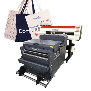 High quality Audley DTF eps printhead printer tshirt printing machine with powder shaker machine inkjet dtf printer 60cm